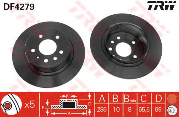 Disc frana SAAB 9-5