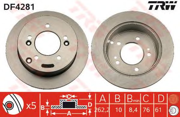 Disc frana HYUNDAI TUSCON