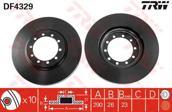 Disc frana RENAULT MASCOTT