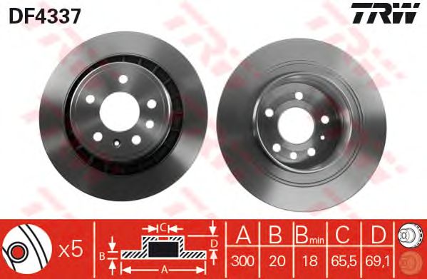 Disc frana SAAB 9-5