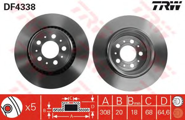 Disc frana VOLVO XC90