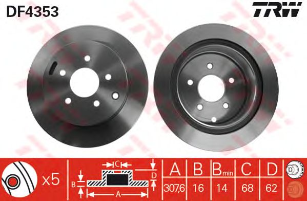 Disc frana NISSAN MURANO