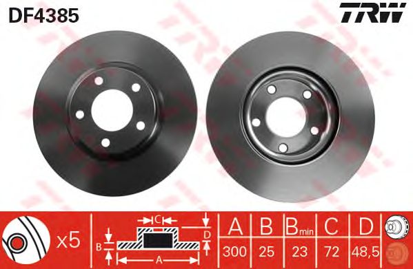 Disc frana MAZDA 3