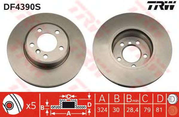 Disc frana BMW E65/E66