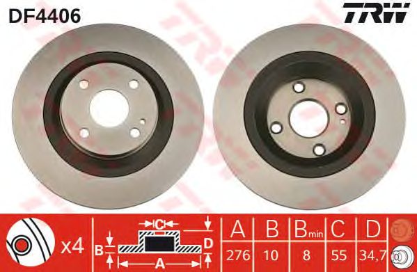 Disc frana MAZDA MX-5 98-05