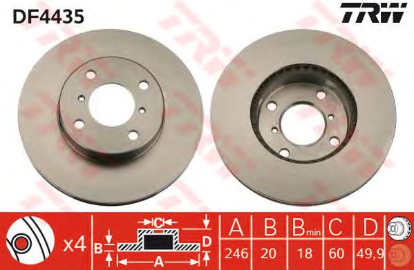 Disc frana SUZUKI BALENO