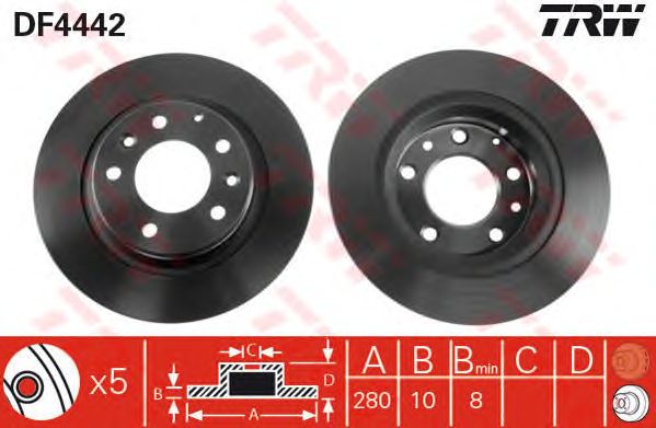 Disc frana MAZDA 6