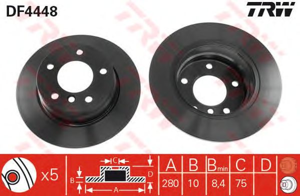 Disc frana BMW E87 04-