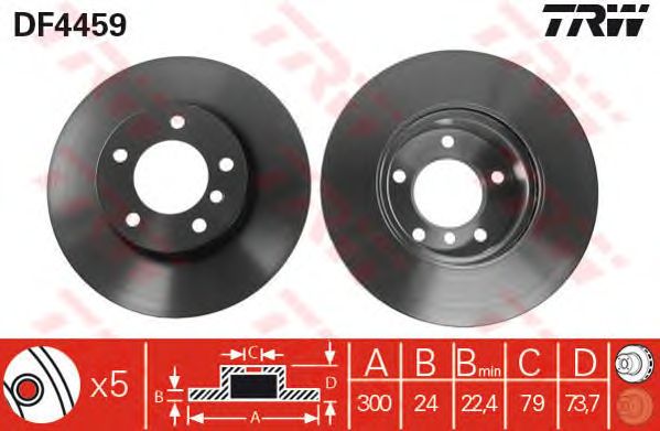 Disc frana BMW E90 05-