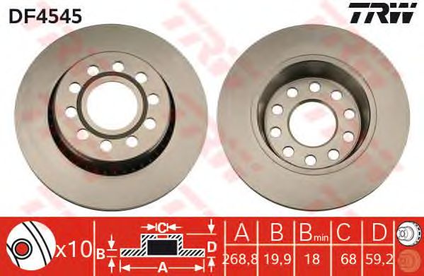 Disc frana VW AUDI S4/S6