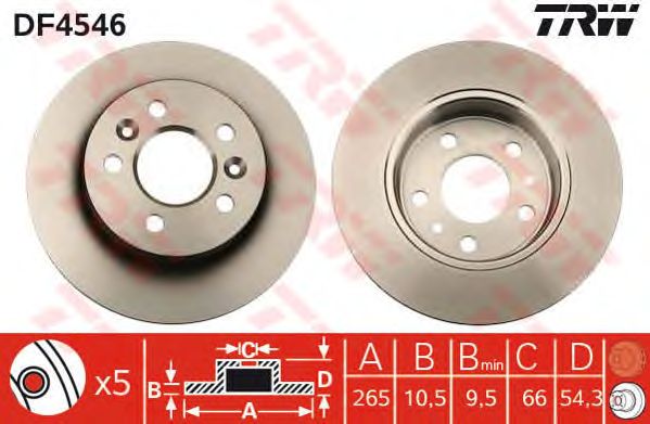 Disc frana RENAULT ESPACE