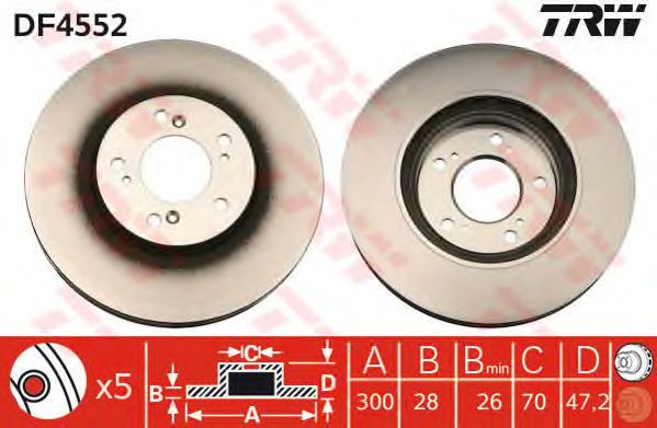 Disc frana