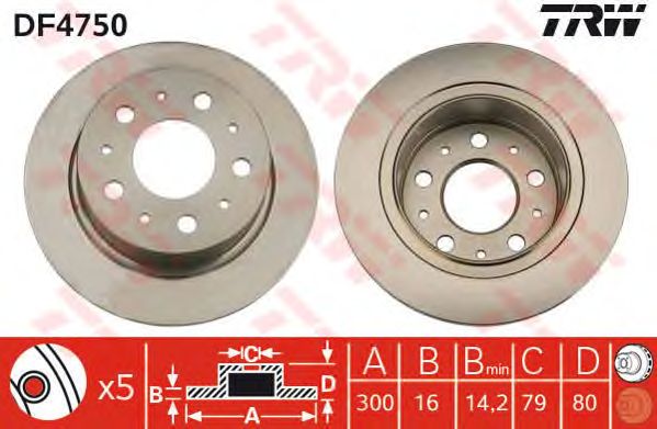 Disc frana FIAT DUCATO 06-