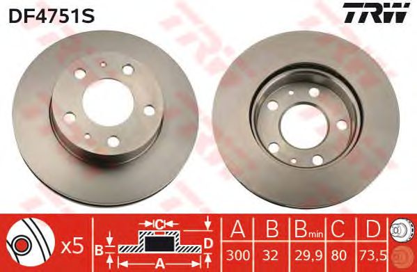 Disc frana FIAT DUCATO 06-