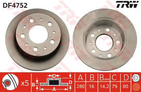 Disc frana FIAT DUCATO 06-