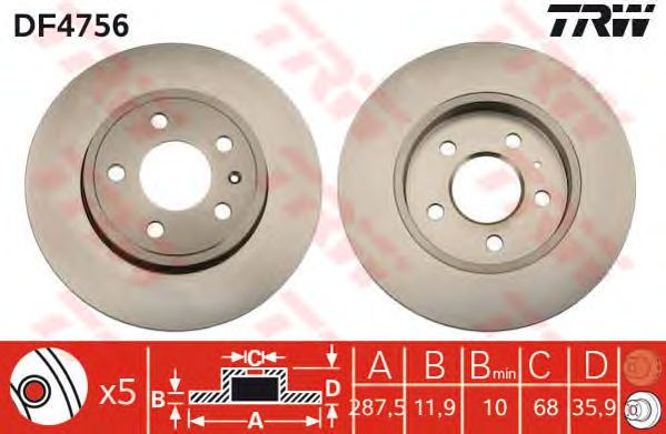 Disc frana VW A4 2,0-