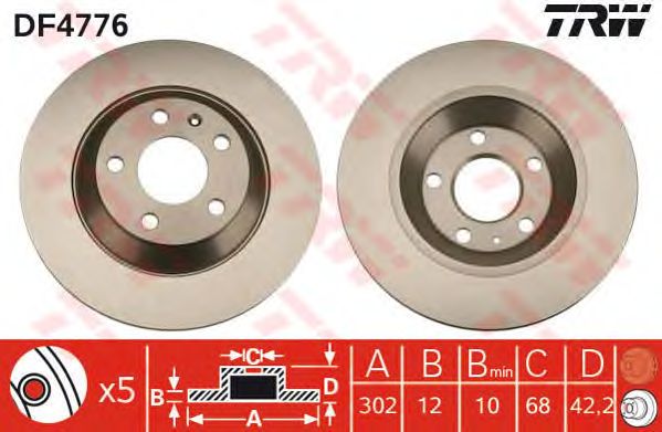 Disc frana VW A6 ALLROAD