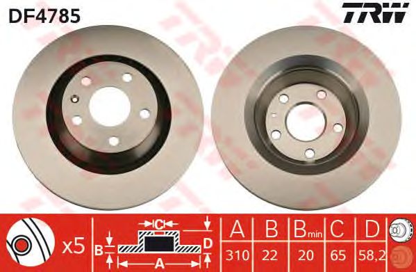 Disc frana VW TT 06-