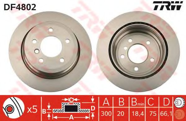 Disc frana BMW E81-91 05-