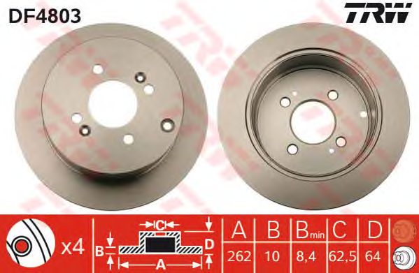 Disc frana KIA RIO