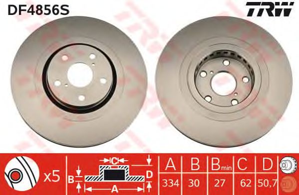 Disc frana TOYOTA LEXUS