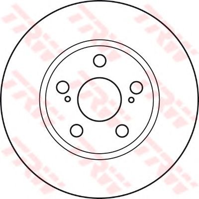 Disc frana TOYOTA PRIUS 03-09