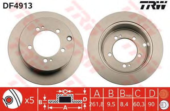 Disc frana MITSUBISHI