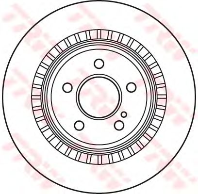 Disc frana MERCEDES-BENZ W221 S500 05-