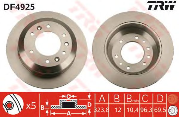 Disc frana KIA CARNIVAL 06-