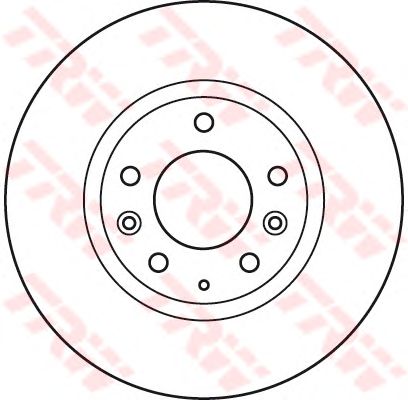 Disc frana MAZDA CX-7 2,2-2,3 07-