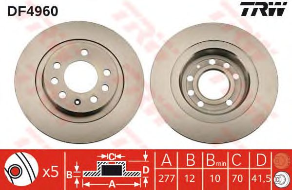 Disc frana OPEL GT 07-