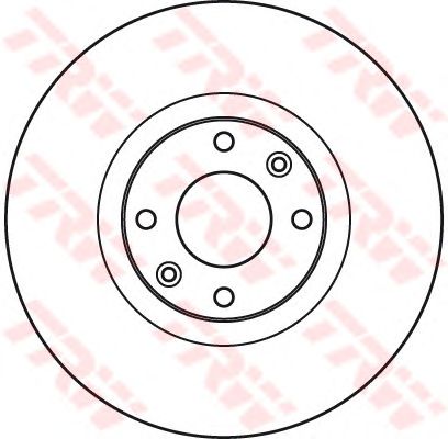 Disc frana PEUGEOT 308 07- 2,0HDI