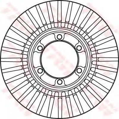 Disc frana HYUNDAI TERRACA