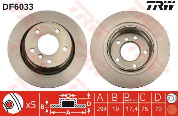 Disc frana BMW E85 Z4