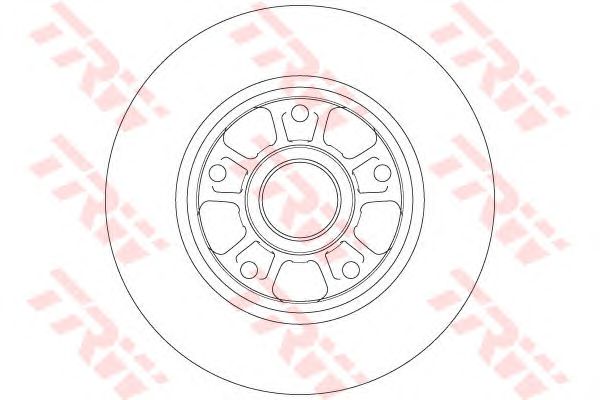 Disc frana RENAULT MEGANE 08- 260X8