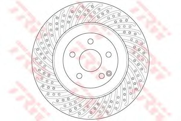 Disc frana MERCEDES-BENZ W211/221 05-