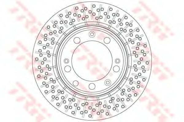 Disc frana PORSCHE 911 93-97