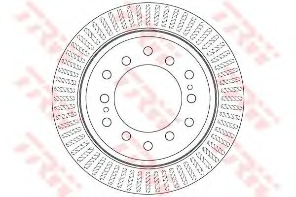 Disc frana TOYOTA LANDCRUISER 3,0 D-4D 10-