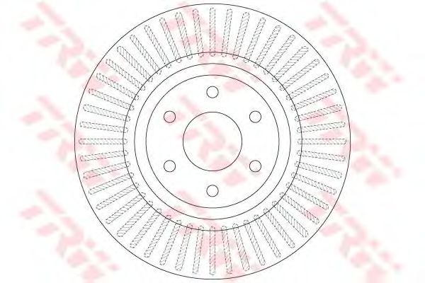 Disc frana NISSAN NAVARA 05- disc 17