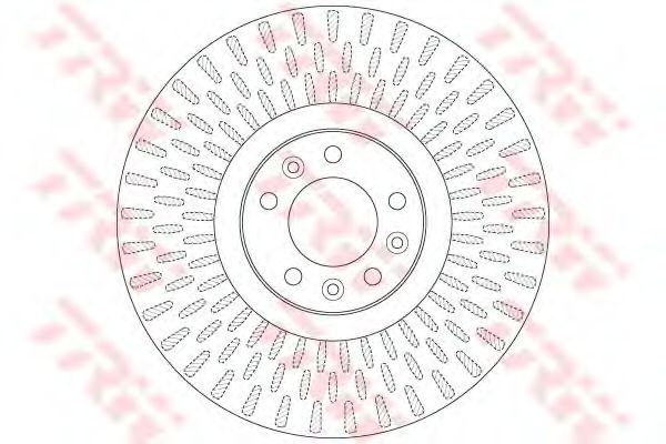 Disc frana CITROEN 2,0/3,0HDI C5/C6 09-