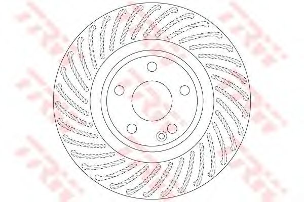 Disc frana MERCEDES-BENZ W246/W176 220CDI A/B CLASSE 12-