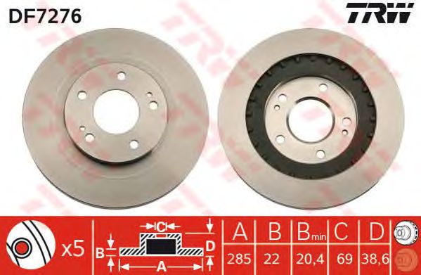 Disc frana MITSUBISHI