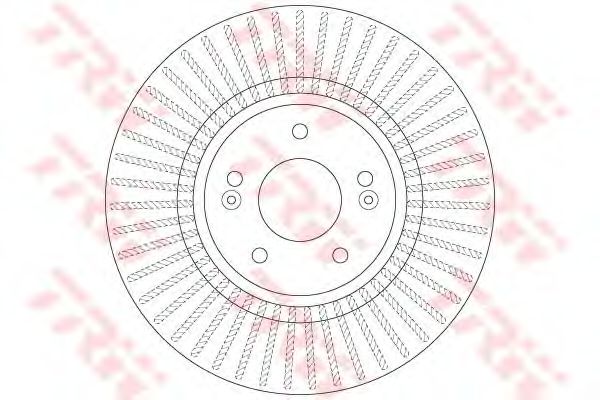 Disc frana HYUNDAI SANTA FE 2,0-2,4 09- 321X28 filet 12,5