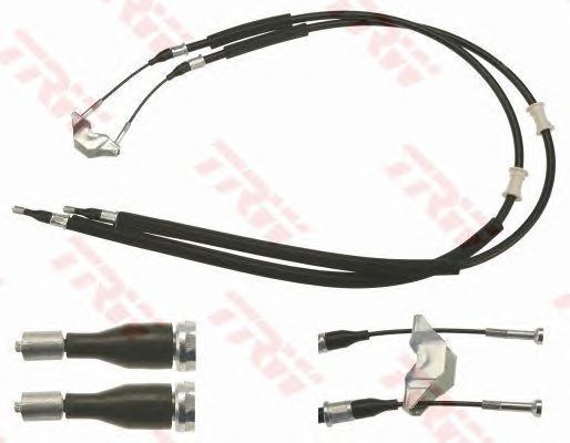 Cablu, frana de parcare OPEL COMBO 01-12 1040/1235 MM