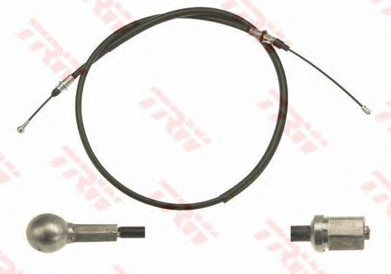 Cablu, frana de parcare OPEL MOVANO 00- 1439/1737 MM