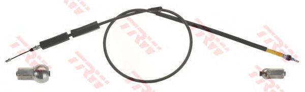 Cablu, frana de parcare MAZDA 3 03-09 1875/1744 MM