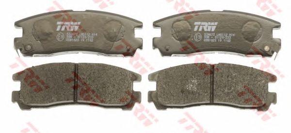 set placute frana,frana disc MITSUBISHI GALANT 92-