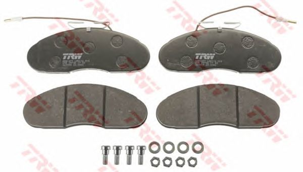 set placute frana,frana disc NISSAN CABSTAR/TRADE 2,3-3,0 D 96-06 166,6 X 62 X 17