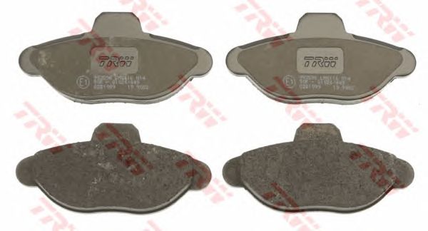 set placute frana,frana disc FIAT PUNTO/SC/CC/PANDA