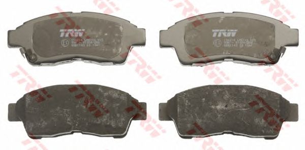 set placute frana,frana disc TOYOTA COROLLA 92-